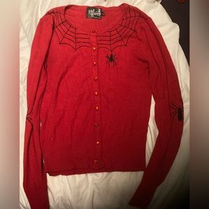 Hellbunny spider cardigan
